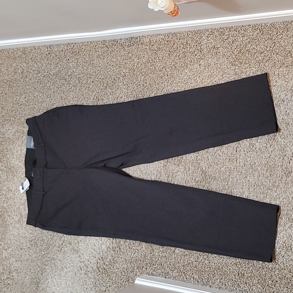 Lane Bryant Straight The Madison Pants Dark Gray